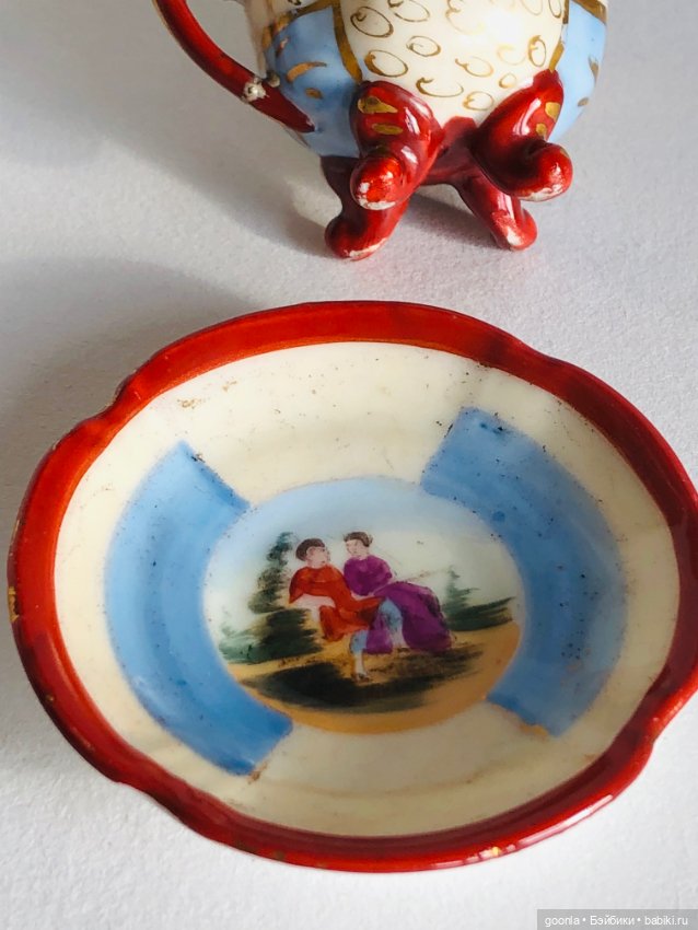 Чайная пара — Аксессуары для кукольных фотосессий (фото 7)