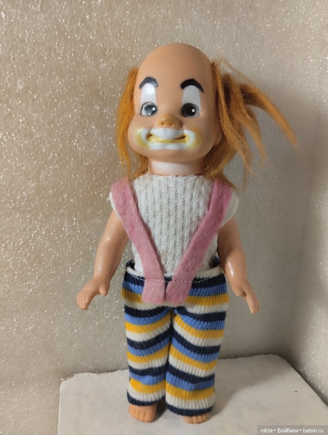 Рыжий клоун — Винтажные куклы и игрушки детства