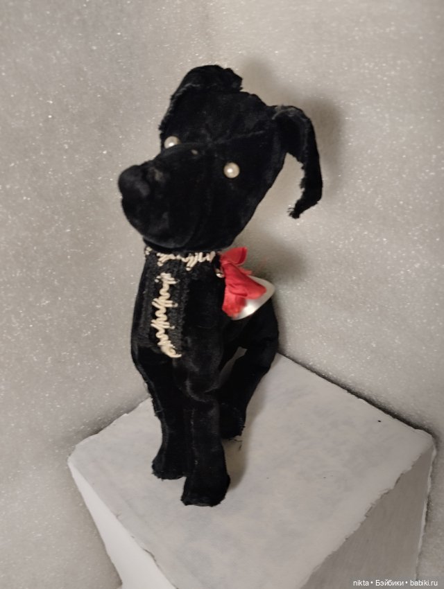 Собачка плюшевая — Винтажные куклы и игрушки детства (фото 2)