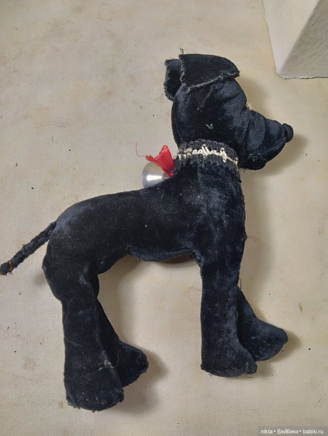 Собачка плюшевая — Винтажные куклы и игрушки детства (фото 5)