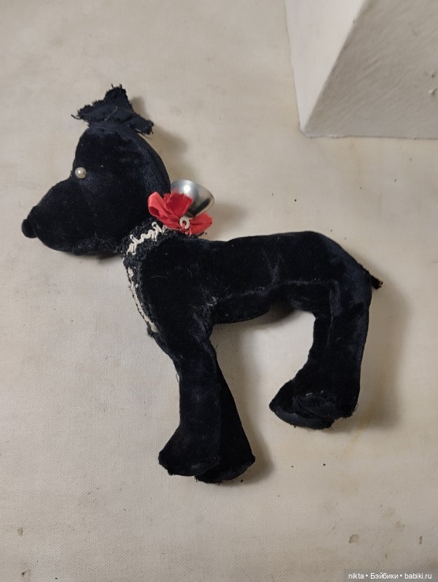 Собачка плюшевая — Винтажные куклы и игрушки детства (фото 4)