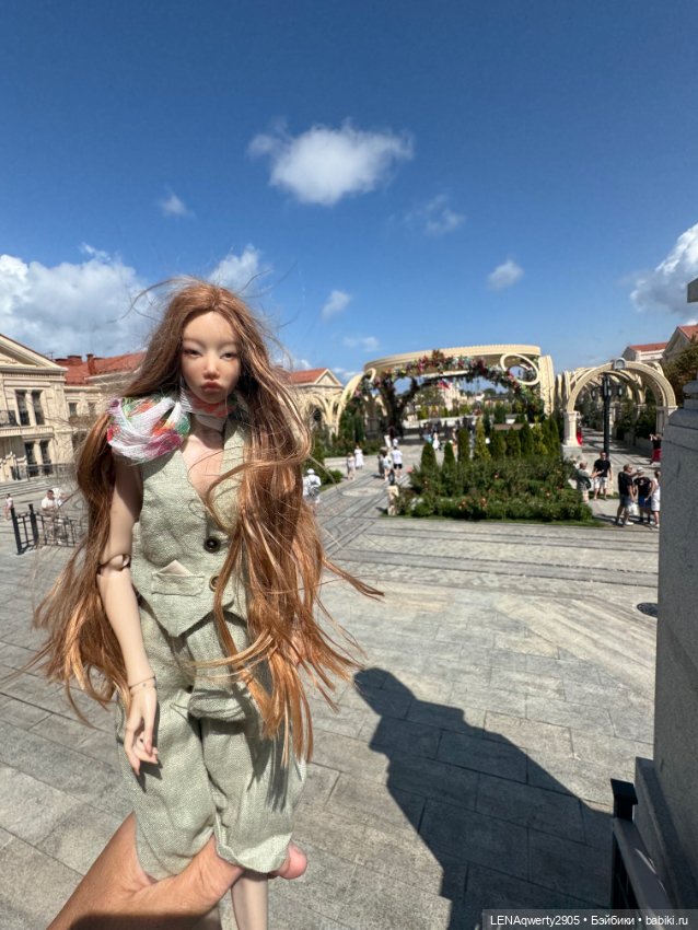 Льняной костюм для Лан , Зой и др (Гончарова , тендер , и многих других этого формата ) (фото 10)