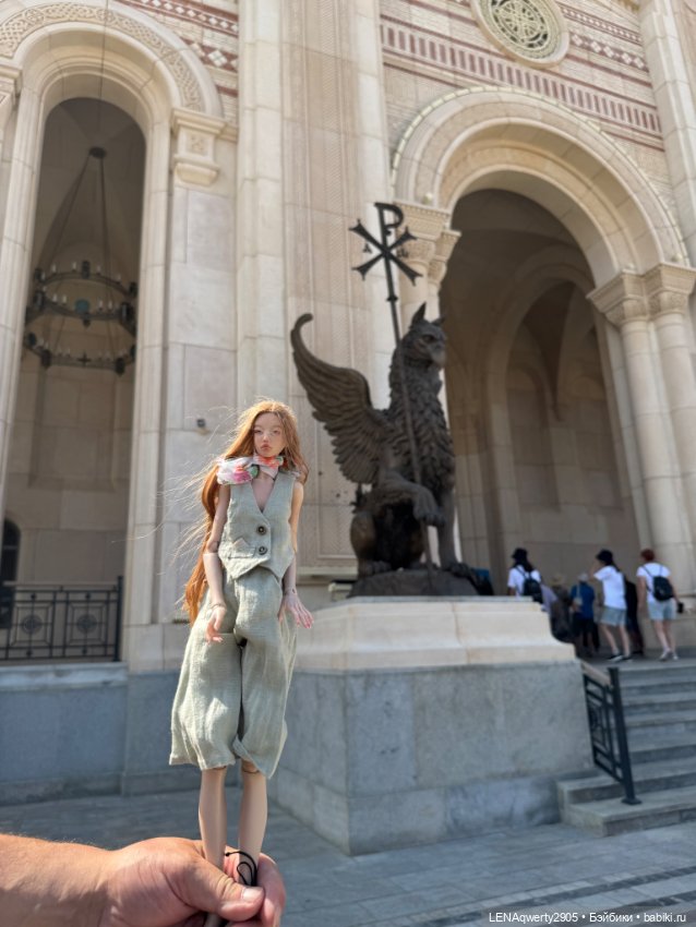 Льняной костюм для Лан , Зой и др (Гончарова , тендер , и многих других этого формата ) (фото 8)