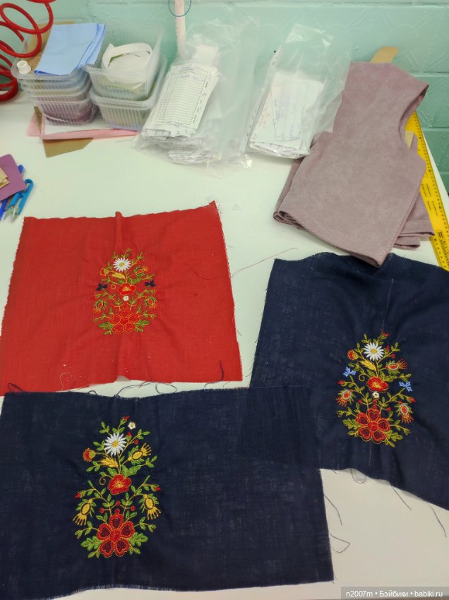 Вышивка — Ткани (фото 6)