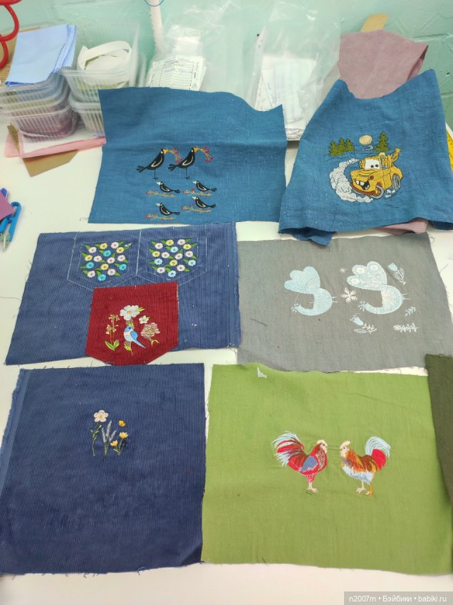 Вышивка — Ткани (фото 3)
