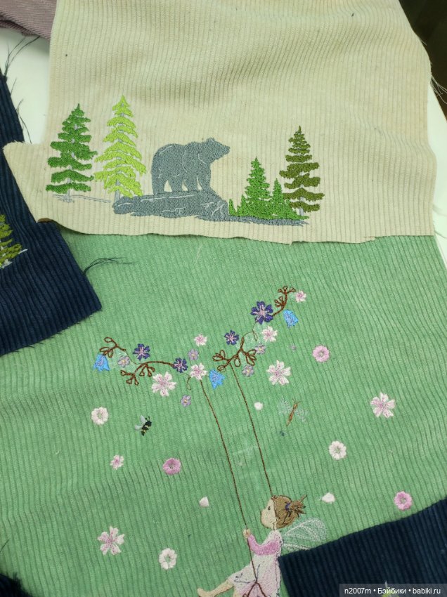 Вышивка — Ткани (фото 2)