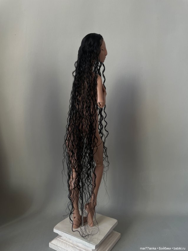 Парик до пяточек для Ламы (фото 5)