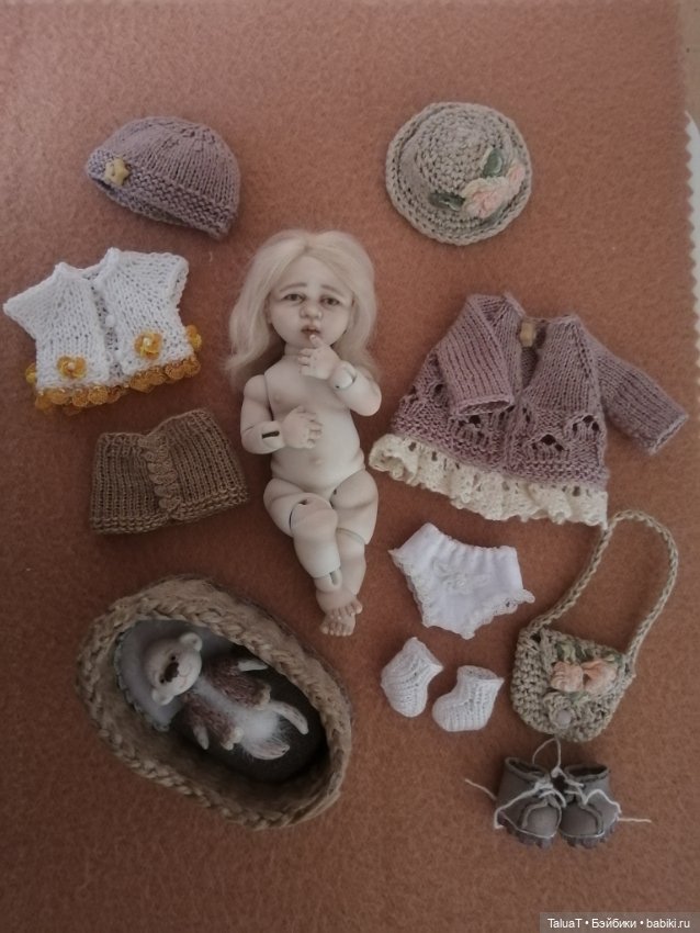 Авторская шарнирная кукла (фото 7)