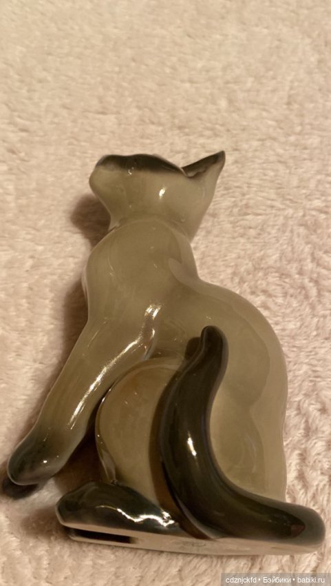 Фарфоровая фигура Сиамский кот Bing & Grondahl (фото 7)