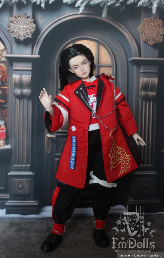 Кукла мальчик YMY подросток ООАК с одеждой