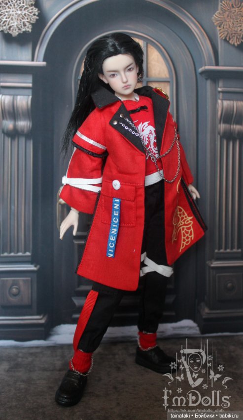 Кукла мальчик YMY подросток ООАК с одеждой (фото 4)