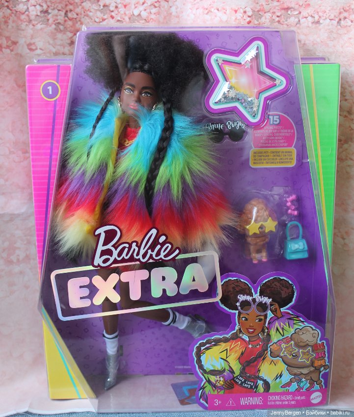 Барби Barbie Extra №1 НРФБ (фото 2)