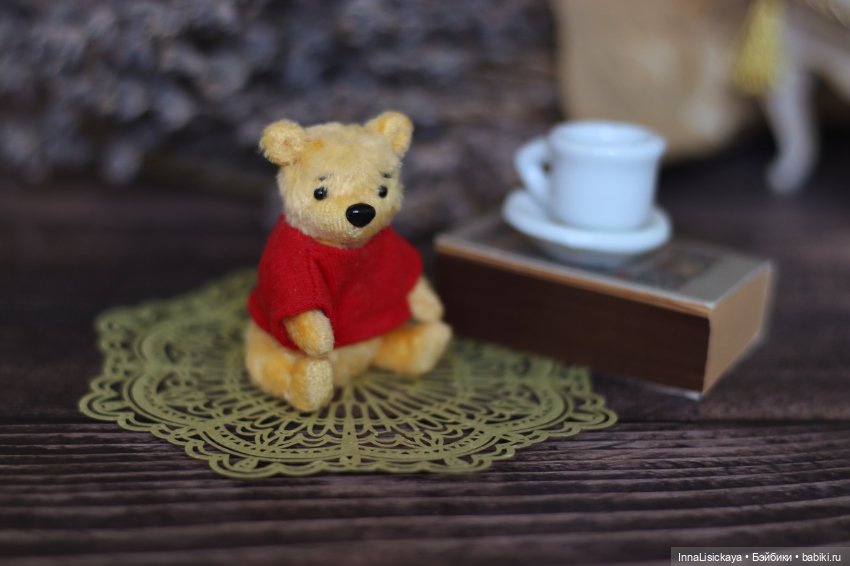 Винни Пух — Авторские игрушки (фото 6)