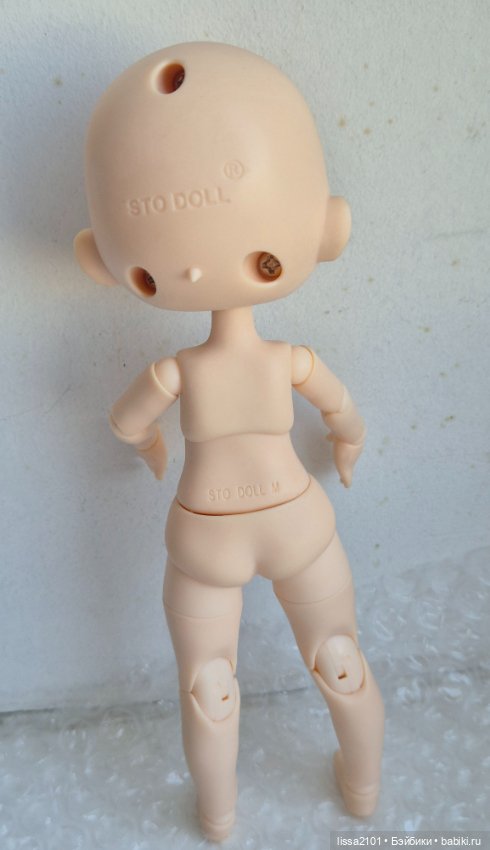 Eggy Stodoll 18 см. Нюд — Шарнирные куклы (не BJD) (фото 2)