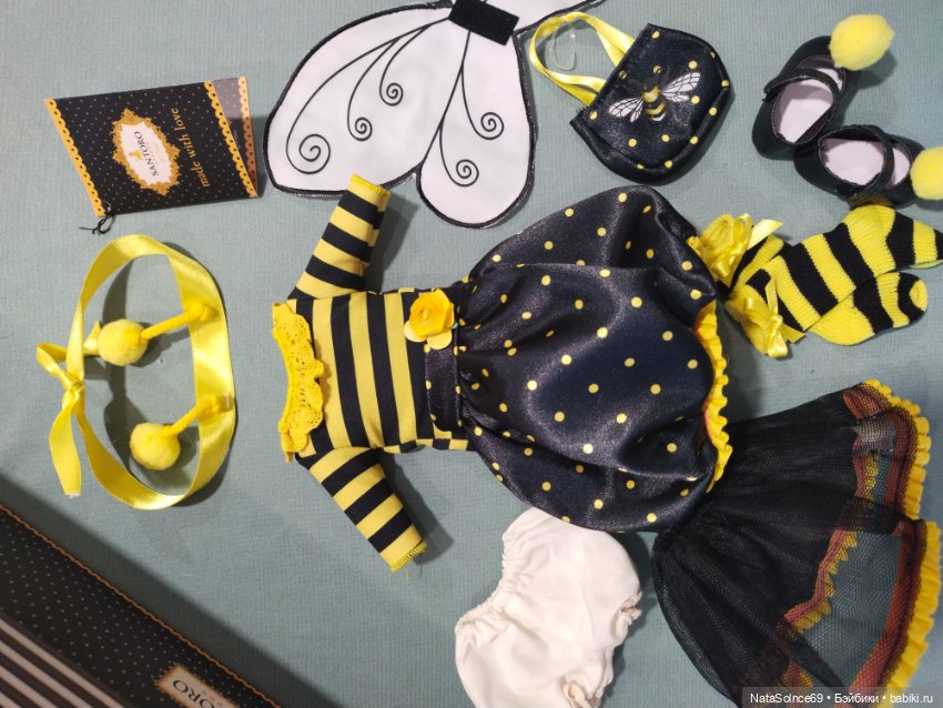 Аутфит Горджусс Пчёлка — Одежда для кукол (фото 6)