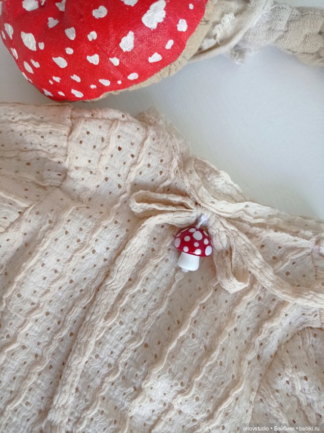 🍄Кофточка-мухомор 🍄 — Одежда для кукол (фото 4)