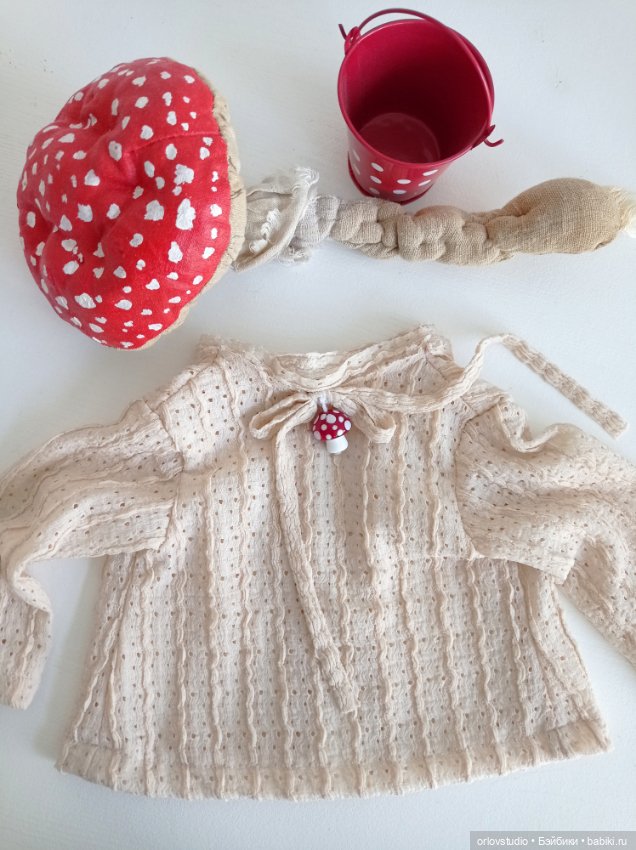 🍄Кофточка-мухомор 🍄 — Одежда для кукол