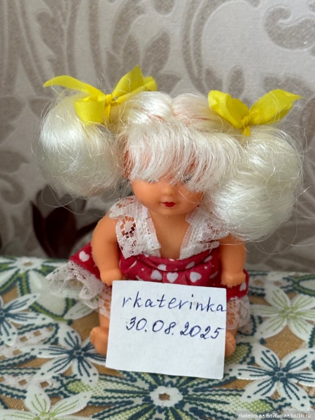 Кукла пупс Sandy 90-х г — Винтажные куклы и игрушки детства