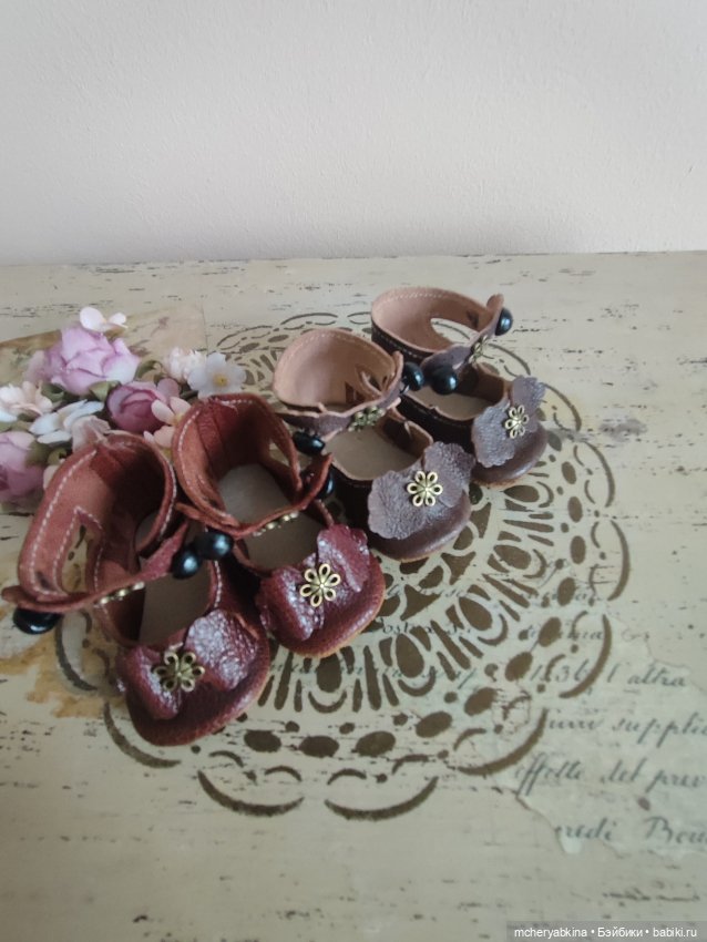 Туфли для антикварных кукол - модель "Кестнер.Скидка!" (фото 3)