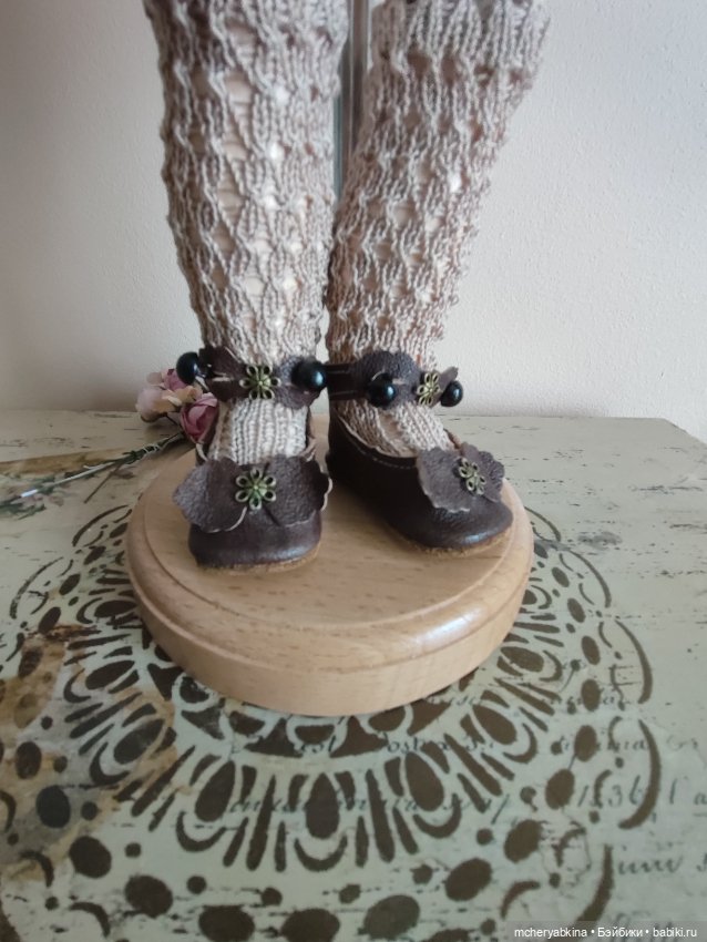 Туфли для антикварных кукол - модель "Кестнер.Скидка!" (фото 4)
