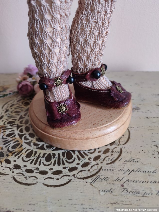Туфли для антикварных кукол - модель "Кестнер.Скидка!" (фото 7)