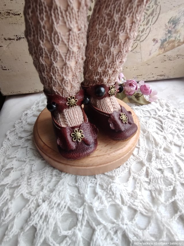 Туфли для антикварных кукол - модель "Кестнер.Скидка!" (фото 6)