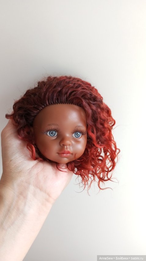Головушка куклы Паола Рейна (фото 2)