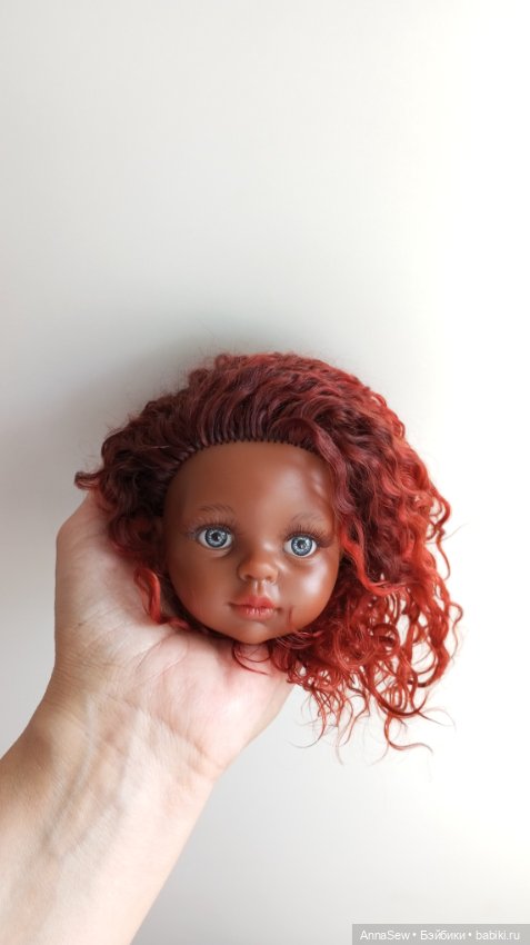 Головушка куклы Паола Рейна (фото 3)