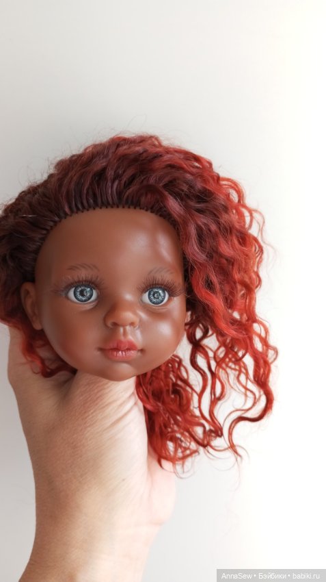 Головушка куклы Паола Рейна (фото 6)