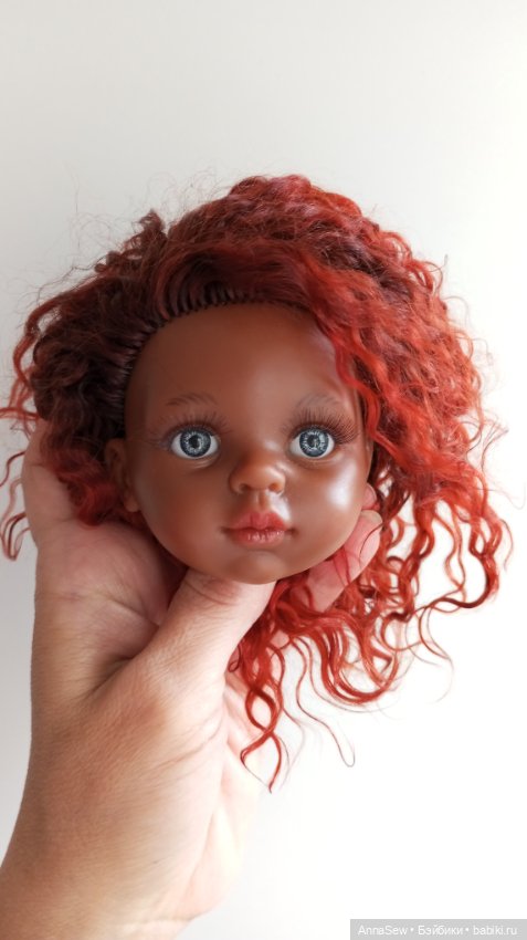 Головушка куклы Паола Рейна (фото 9)