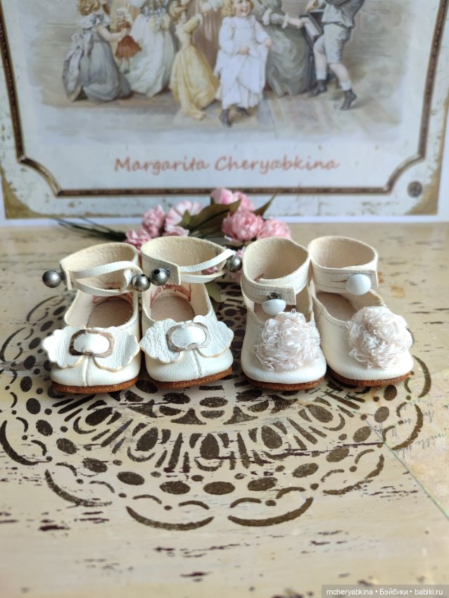 Туфли для антик. кукол - модель Кестнер. Скидка (фото 5)
