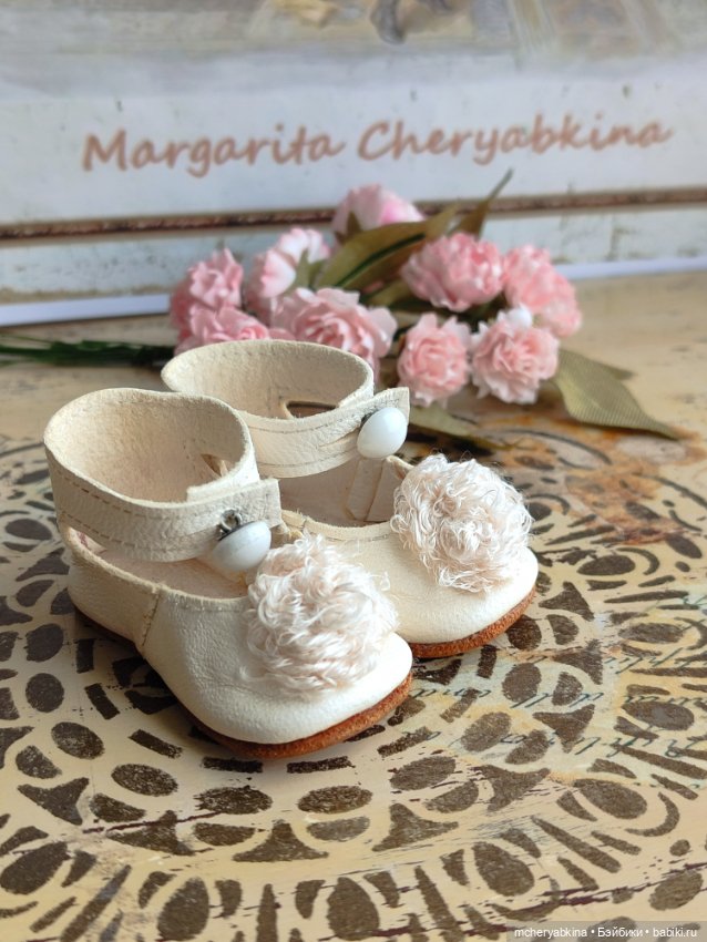 Туфли для антик. кукол - модель Кестнер. Скидка (фото 3)