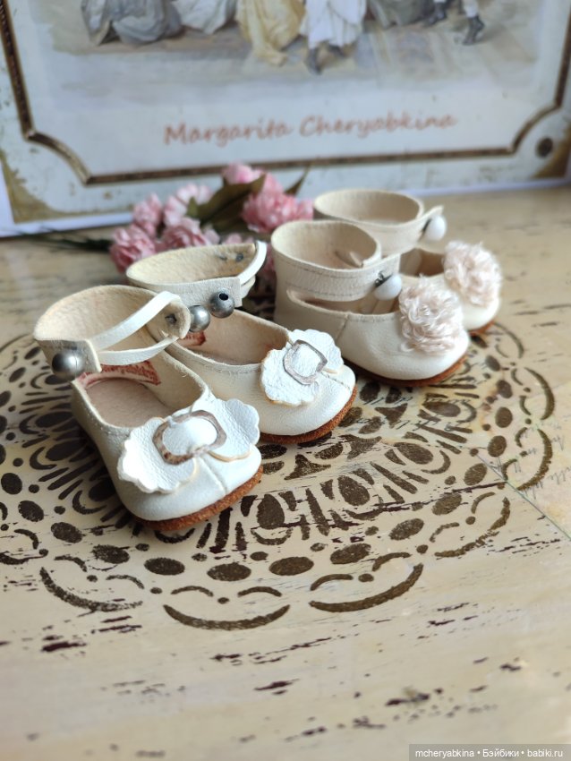 Туфли для антик. кукол - модель Кестнер. Скидка (фото 8)