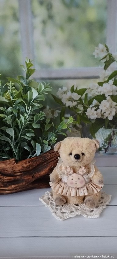 Мишка Тедди (рост 10 см) — Авторские игрушки