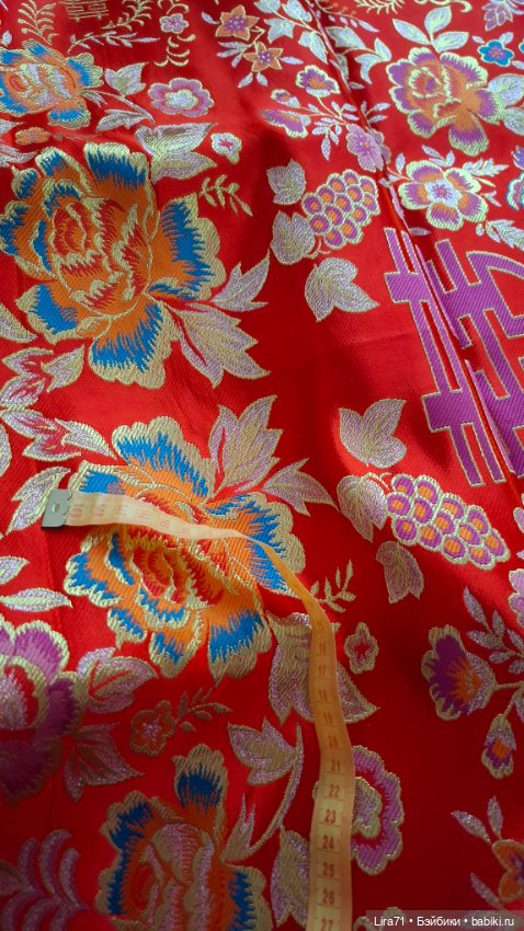 Жаккардовый шелк — Ткани (фото 6)