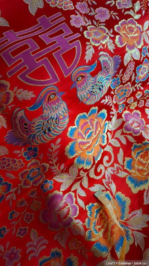Жаккардовый шелк — Ткани (фото 7)