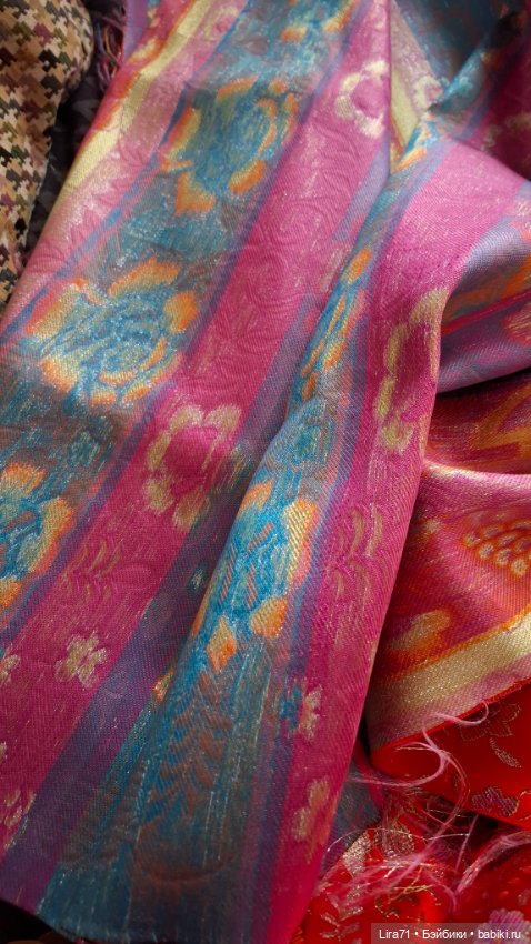 Жаккардовый шелк — Ткани (фото 2)