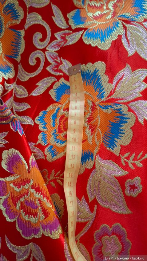 Жаккардовый шелк — Ткани (фото 4)