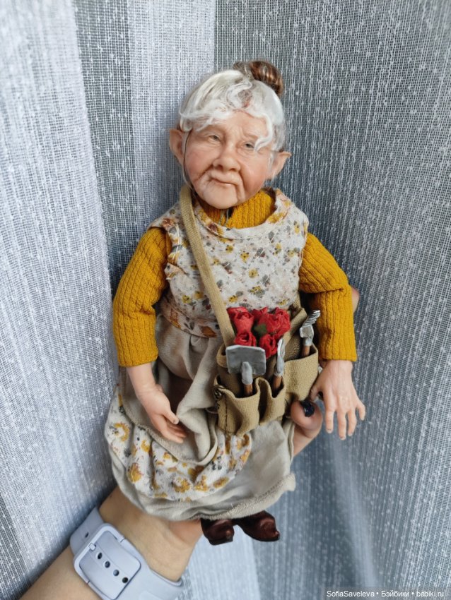 Гномочка садовод — Авторские куклы (фото 2)