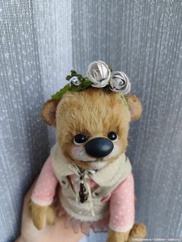 Авторская игрушка мишка тедди (фото 2)