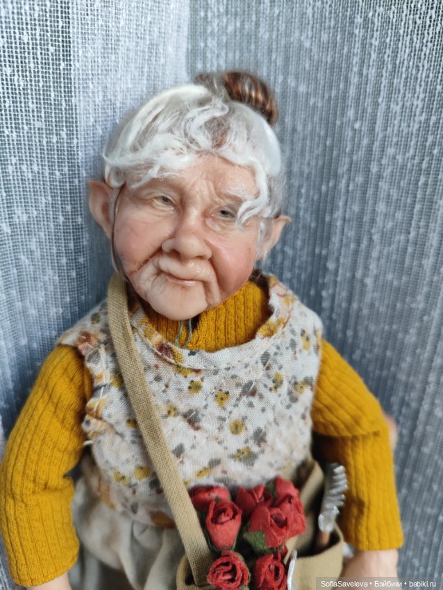 Гномочка садовод — Авторские куклы (фото 3)