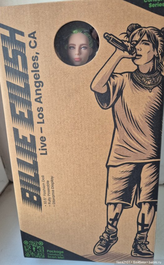 Шарнирная Билли Айлиш Billie Eilish Live Los Angeles, CA