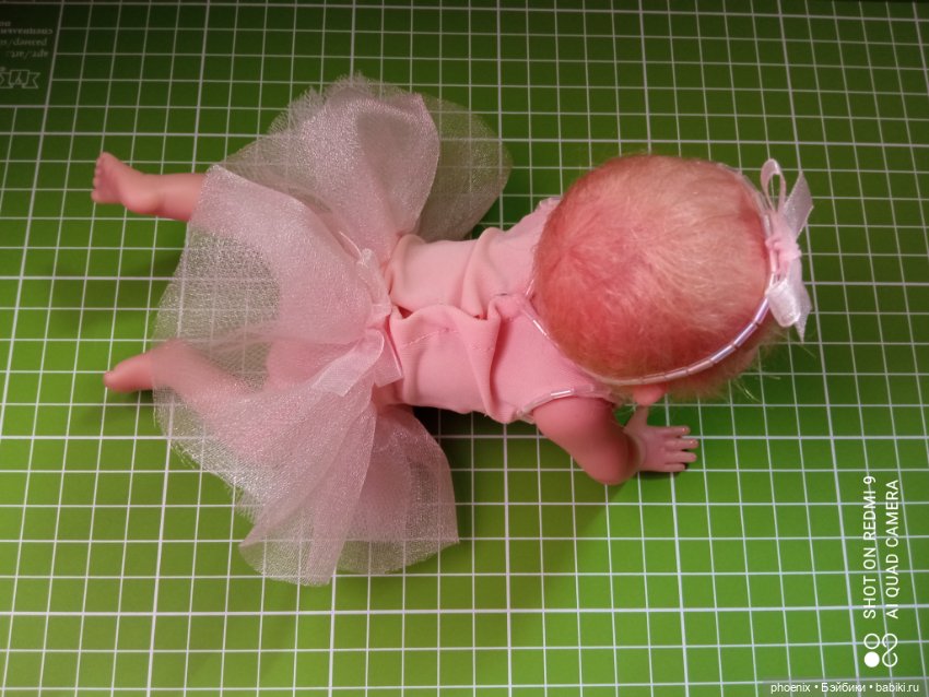 Полностью виниловая "балерина" от Ashton Drake. Бонус: плюшевый мишка Fizzy Moon (фото 4)