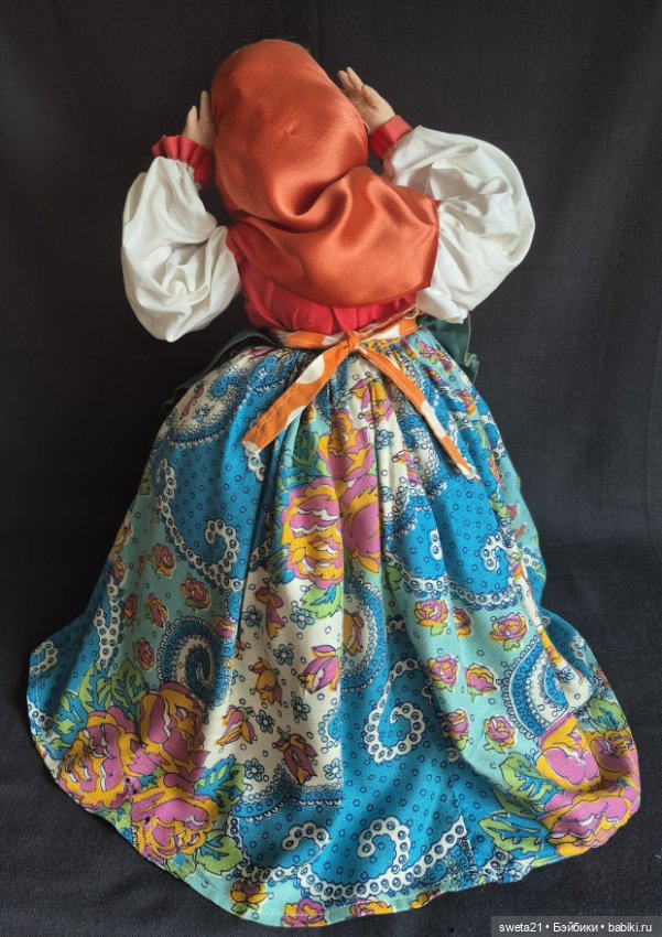 Кукла-грелка на чайник СССР (фото 10)