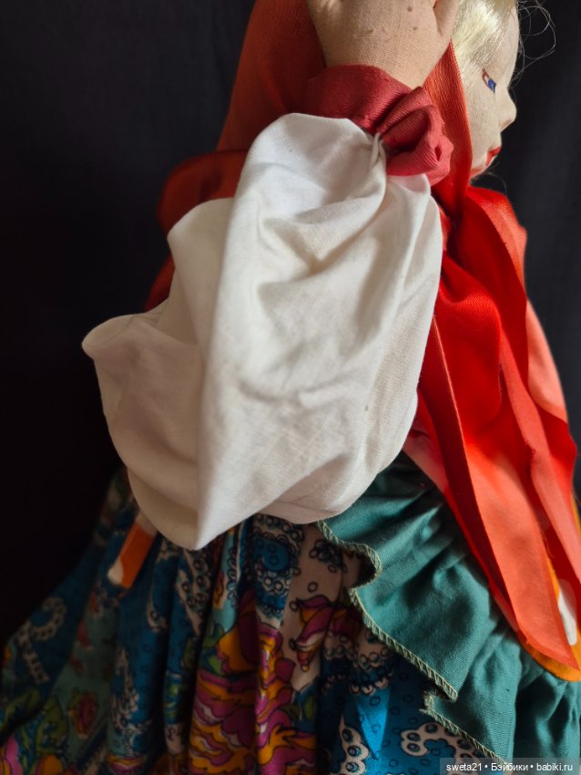 Кукла-грелка на чайник СССР (фото 7)