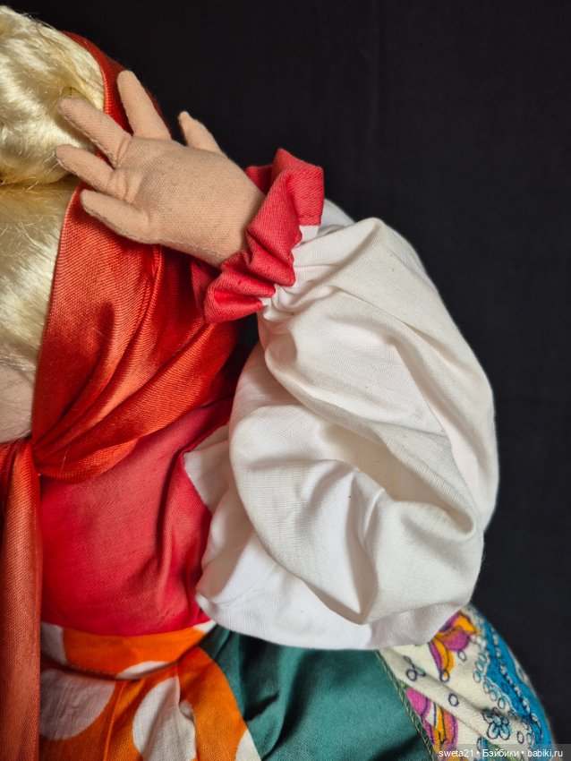 Кукла-грелка на чайник СССР (фото 9)