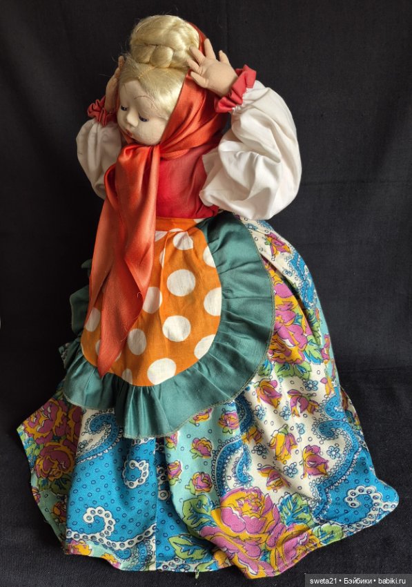 Кукла-грелка на чайник СССР (фото 5)