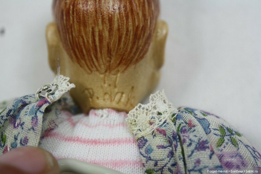 Деревянная авторская кукла от Patti Hale. NIADA. 1977 год (фото 7)