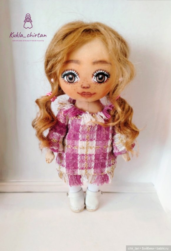 Кукла Сонечка ручной работы из хлопка (фото 2)