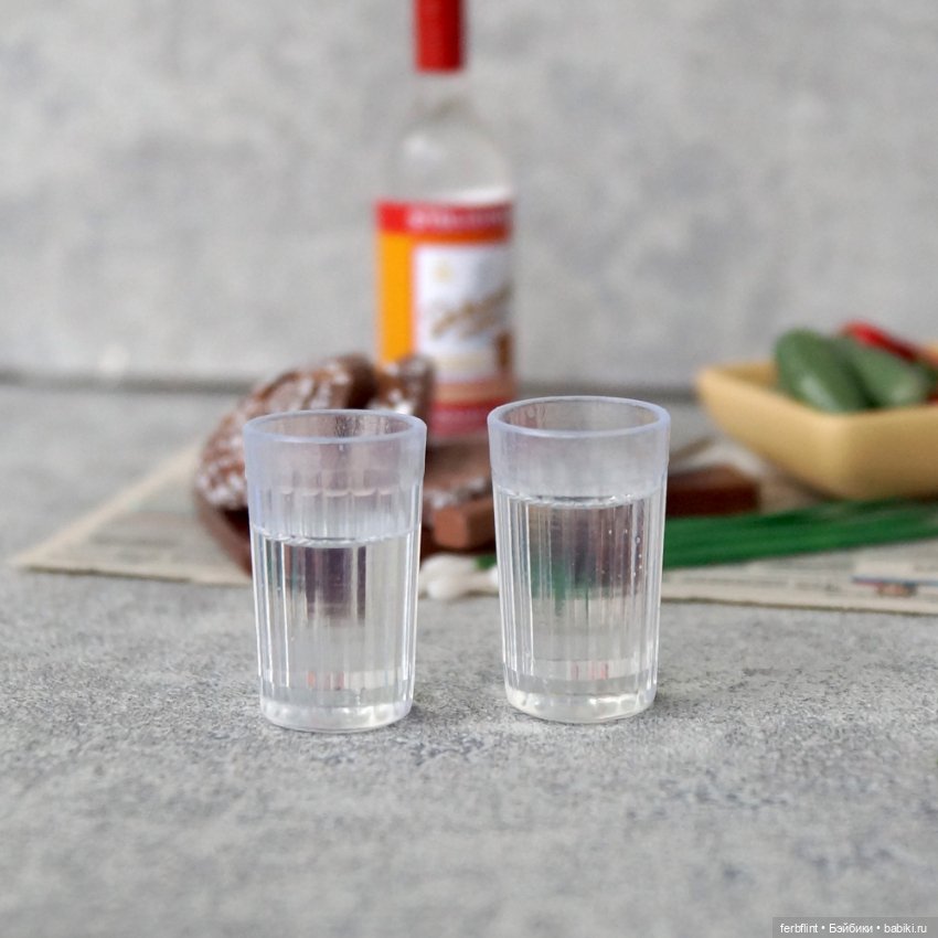 Набор "Водка" в масштабе 1:6 (фото 5)